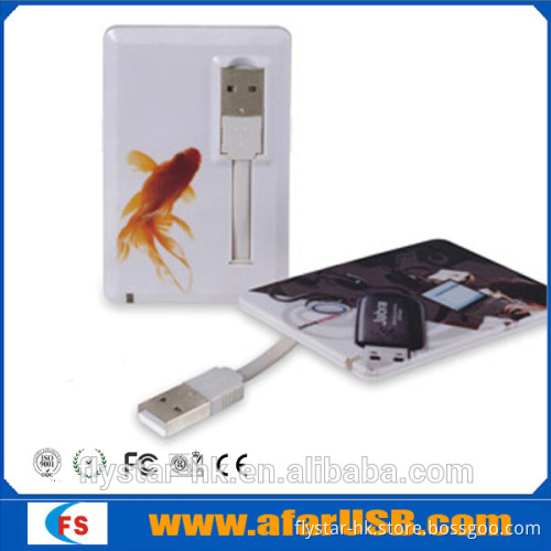 Hot gift usb flash drive card